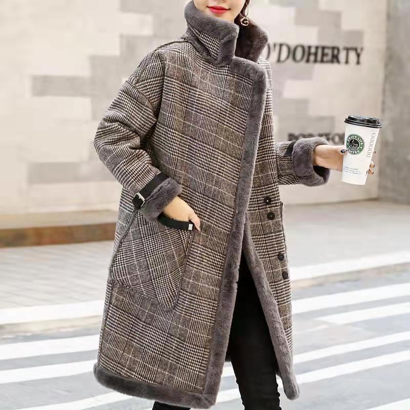 Manteau d'hiver chaud 2026 en  - Wool Coat Peacoat avis et prix
