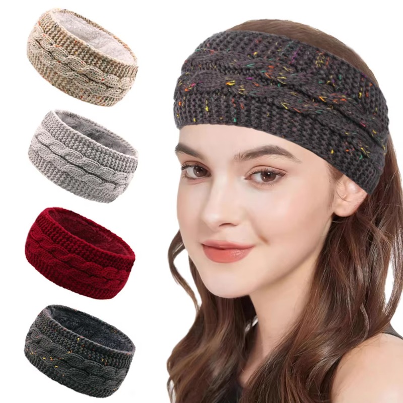 Bandeau d'hiver en tricot épai - Fleece Ear Warmer Band avis et prix