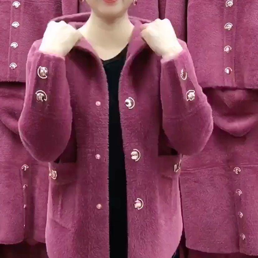 Manteau en Velours de Vison po - Wool Coat Peacoat avis et prix