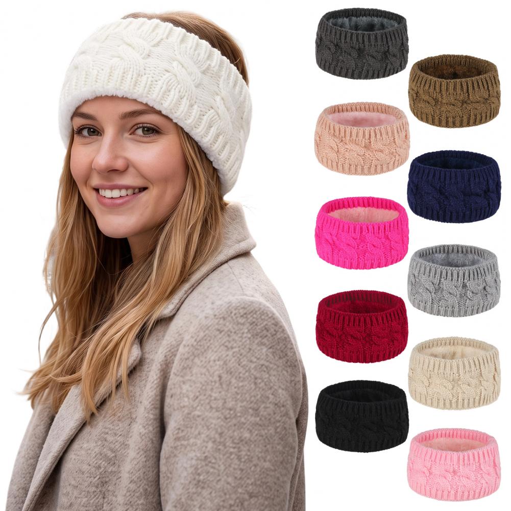 Bandeau en fausse fourrure pou - Fleece Ear Warmer Band avis et prix