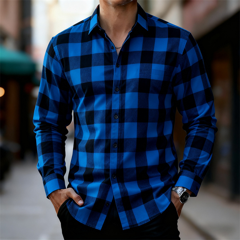 Chemise à manches longues à ca - Flannel Shirt Lined avis et prix