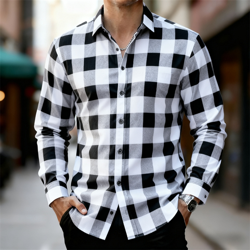 Chemise à manches longues à ca - Flannel Shirt Lined avis et prix