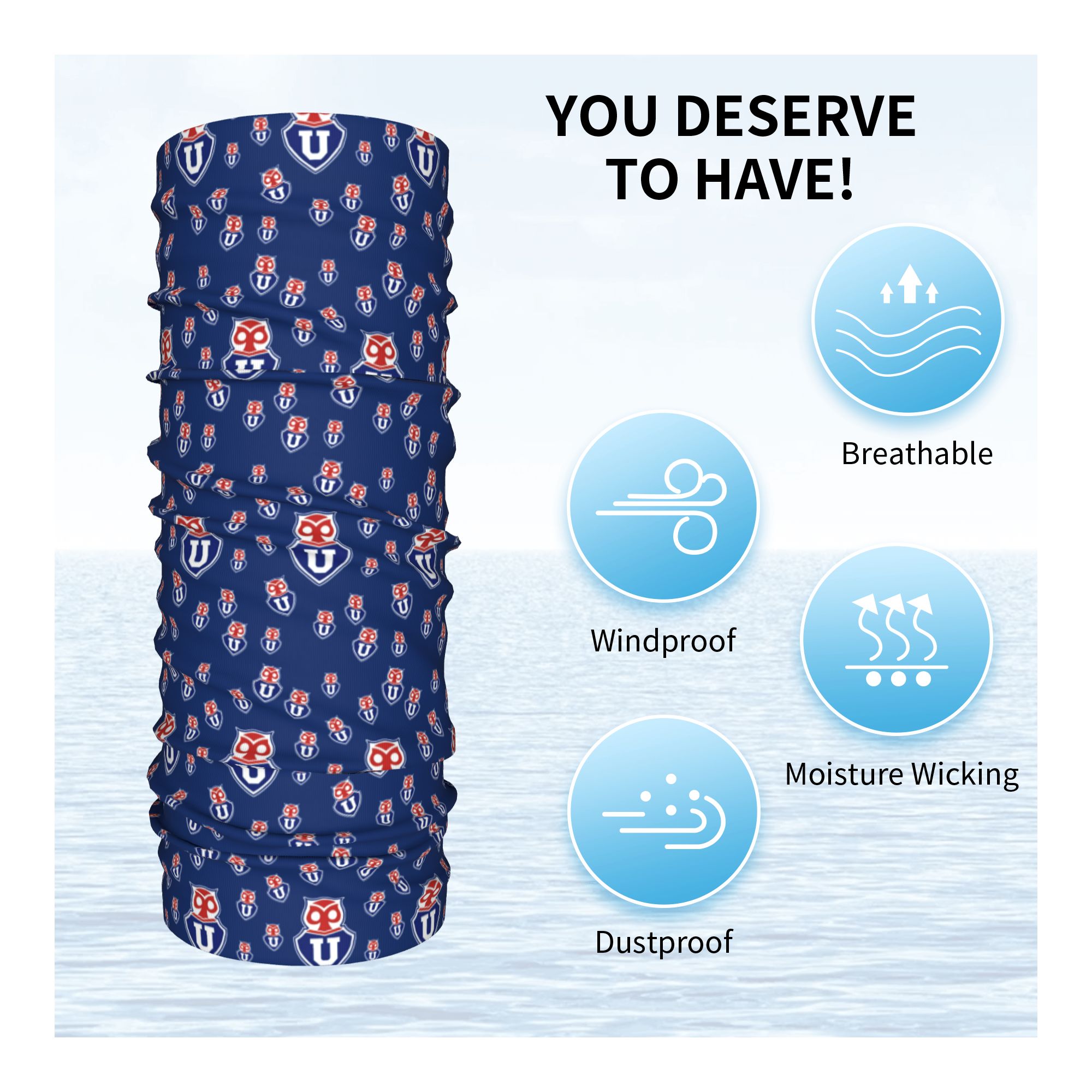 Cache-cou de l'Université du C - Neck Gaiter Fleece avis et prix