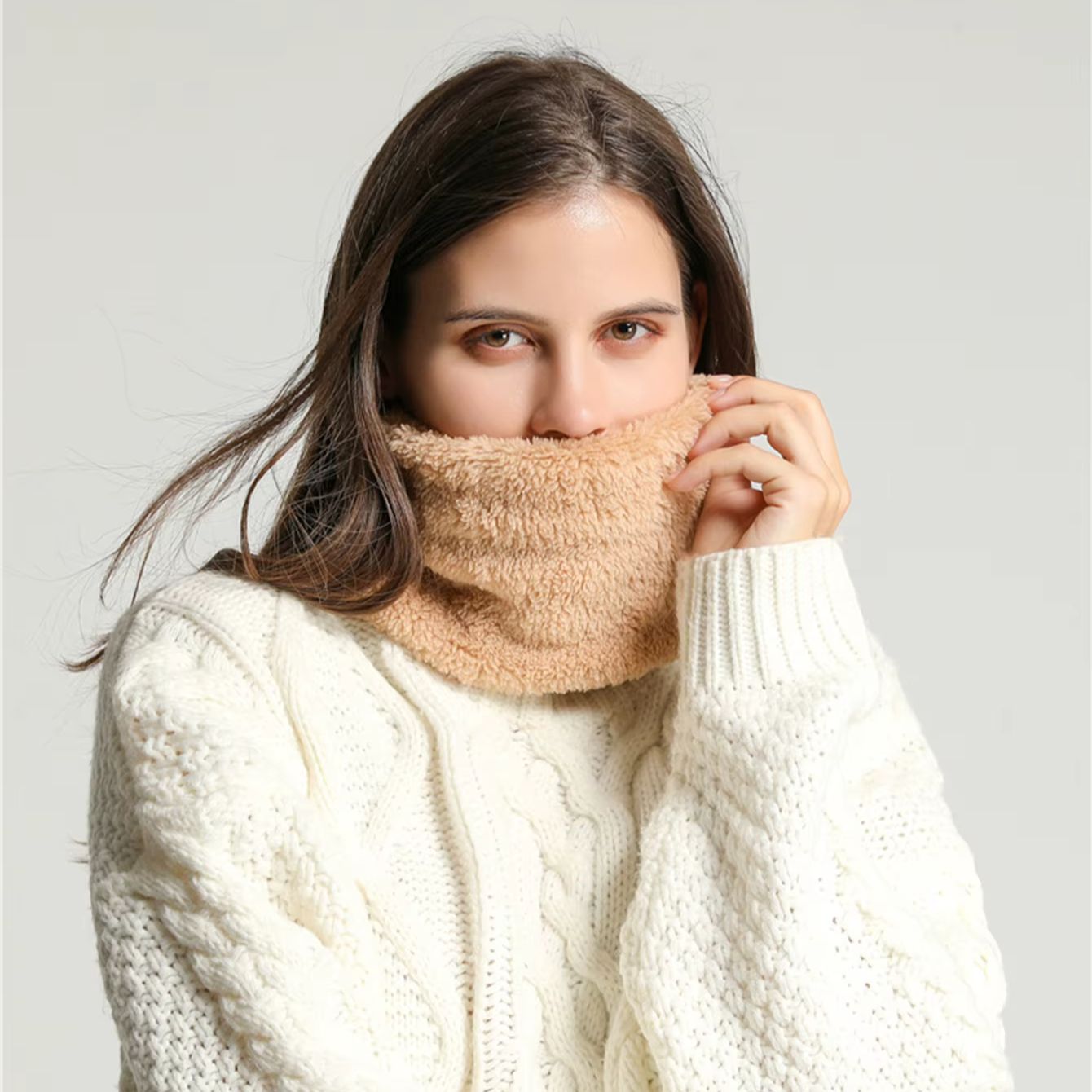 Cache-cou en polaire corail dé - Neck Gaiter Fleece avis et prix
